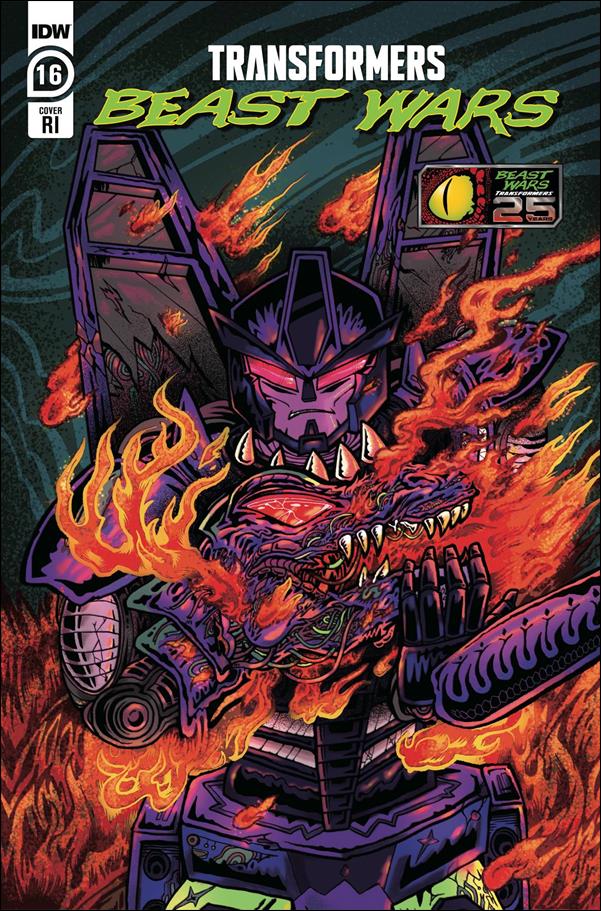 Transformers: Beast Wars issue 16-C Sebastian Stone 1:10 Cover
