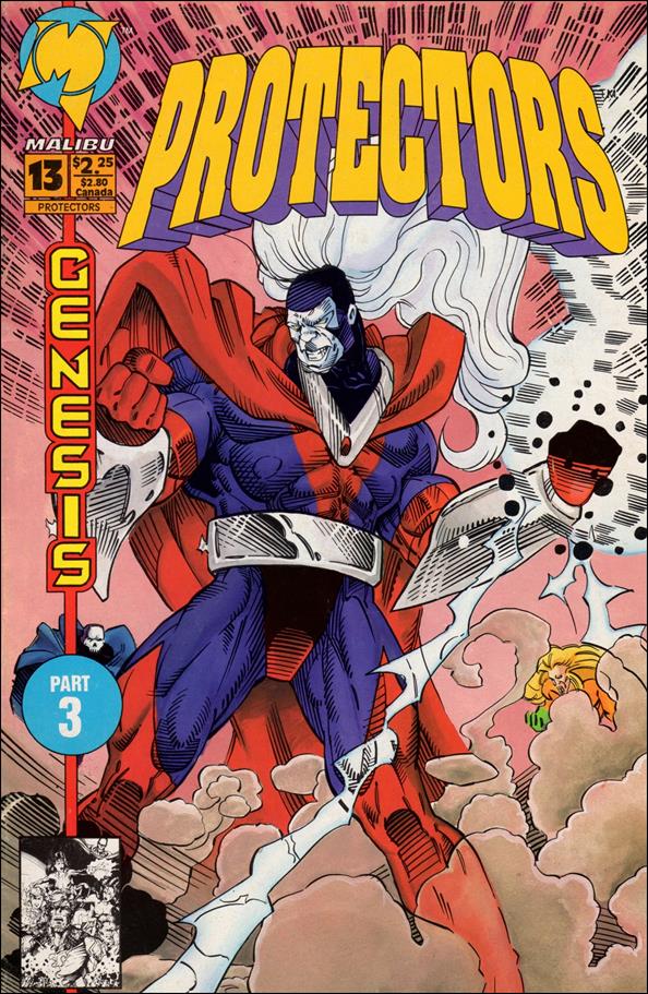 Protectors (1992) 13-B by Malibu