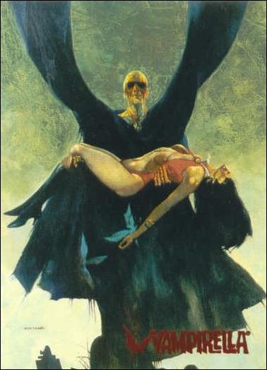 Vampirella (Base Set) card 8 Cover of Vampirella #12