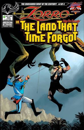 Zorro in the Land That Time Forgot Cover Image 2