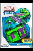 Marvel Super Hero Adventures (Vehicles and Playsets) figure 1 4x4 with Hulk