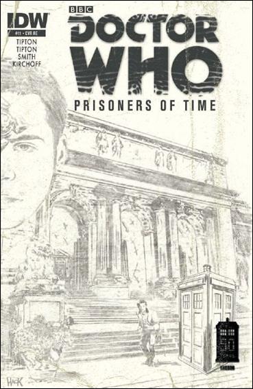 Doctor Who: Prisoners of Time  issue 11-G Robert Hack Jetpack Comics Sketch Cover 1/250