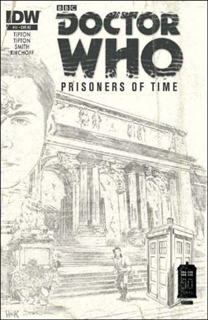 Doctor Who: Prisoners of Time  issue 11-G Robert Hack Jetpack Comics Sketch Cover 1/250