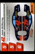 NASCAR Race Day 2005 (Base Set) card 25.1 Jamie McMurray