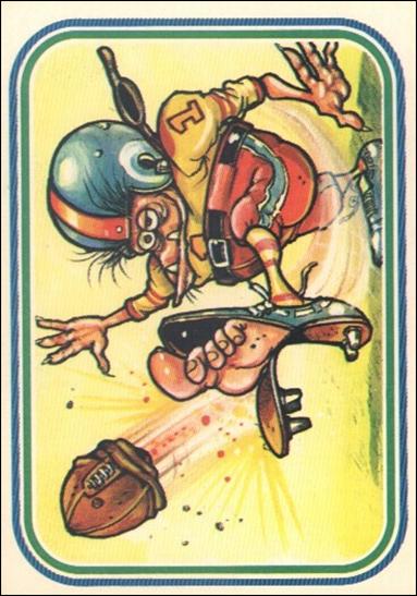 Football Super Freaks (Base Set) card 9 Joe The Toe