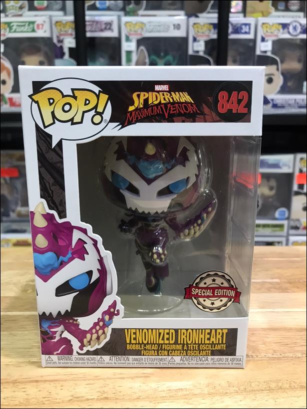 POP! Marvel figure 842 Venomized  Ironheart