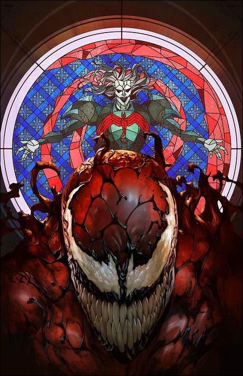 Web of Venom: Cult of Carnage issue 1-F Skan Srisuwan Comic Mint / Sad Lemon Virgin Cover