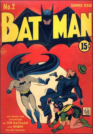 Batman (1940) issue 2-B 15 Cent Cover