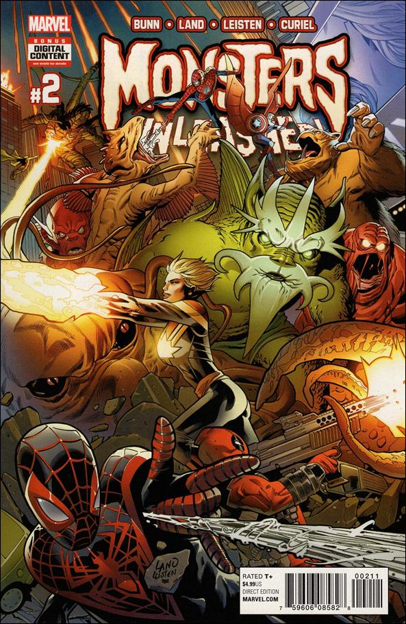 Monsters Unleashed (2017/03) issue 2 Greg Land Cover