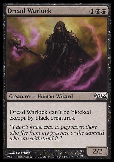 Magic the Gathering: 2010 Core Set (Base Set) card 94 Dread Warlock
