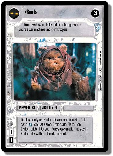 Star Wars: Endor Limited (Base Set) card 101 Romba