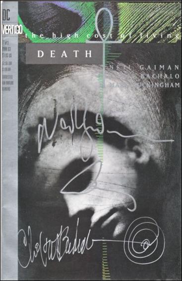 Death: The High Cost of Living issue 1-C LTE (Signed by N. Gaiman & C. Bachalo) 1/10000