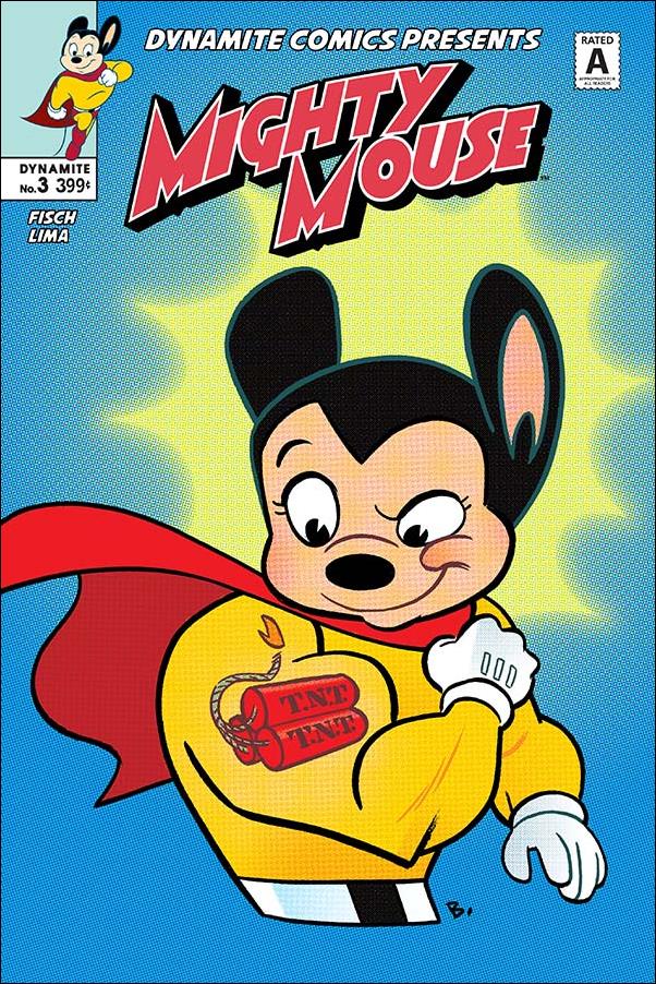 Mighty Mouse (2017) issue 3-B J. Bone Cover