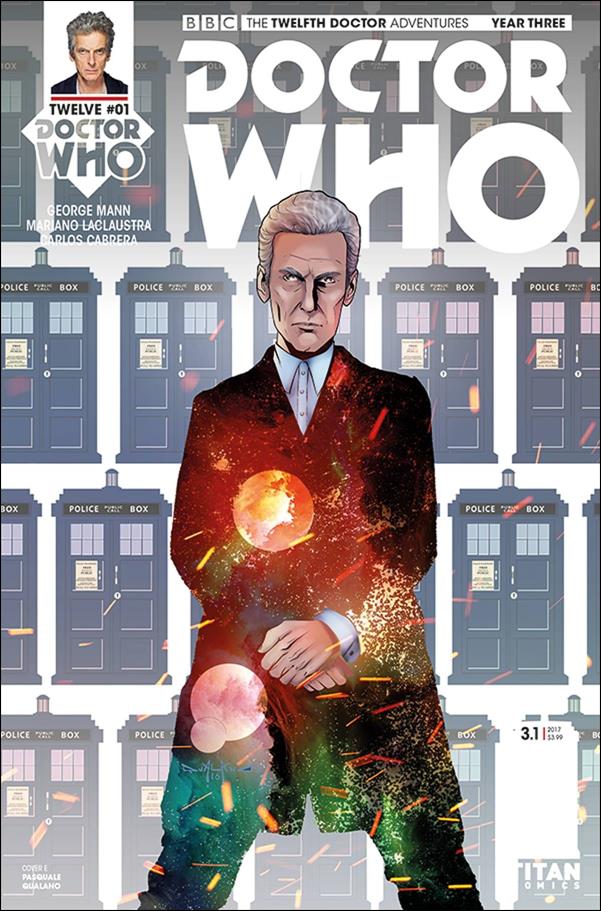 Doctor Who: The Twelfth Doctor Year Three issue 1-F Pasquale Qualano Cover