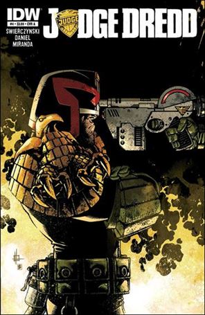 Judge Dredd (2012) issue 4 Zach Howard Cover
