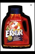 Wacky Packages All-New: Series 1 (Base Set) card 32 Error