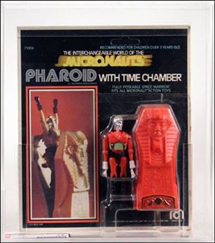 Micronauts (Series 2) figure 1 Pharoid (Red and Black)