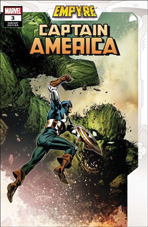 Empyre: Captain America issue 3-B Butch Guice Cover