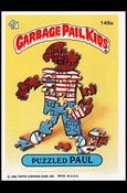 Garbage Pail Kids: Series 04 (Base Set) card 149a-B Puzzled Paul