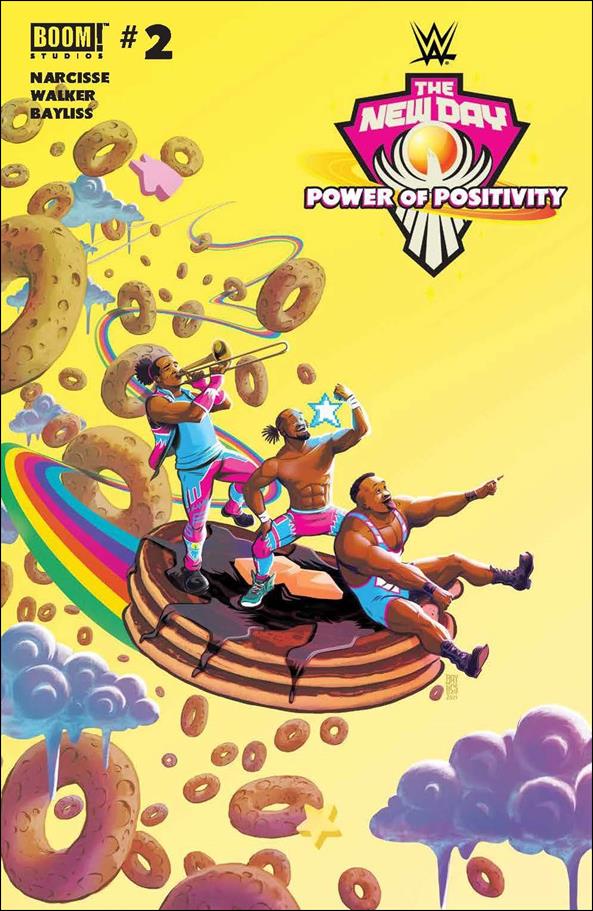 WWE the New Day: Power of Positivity issue 2 Daniel Bayliss Cover