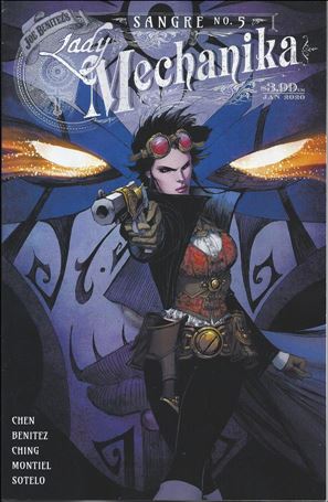Lady Mechanika: Sangre issue 5 Joe Benitez Standard Cover