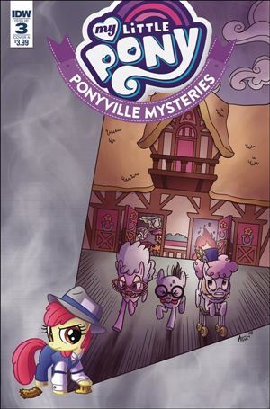My Little Pony: Ponyville Mysteries issue 3 Agnes Garbowska Cover