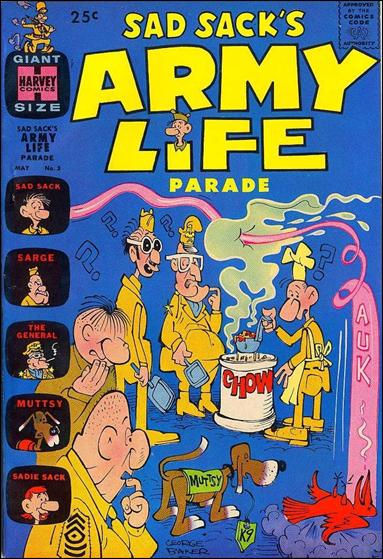 Sad Sack's Army Life Parade issue 3