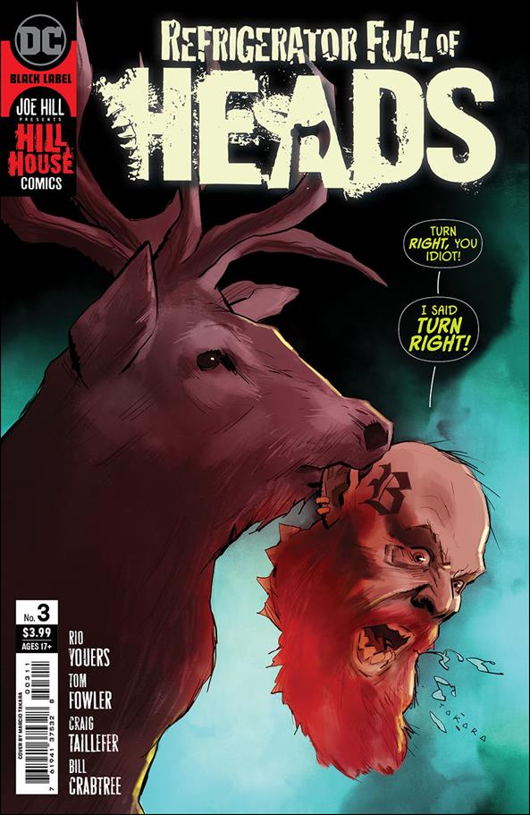 Refrigerator Full of Heads issue 3 Marcio Takara Cover