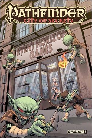 Pathfinder: City of Secrets issue 1-H Carlos Gomez Event Horizon Games Cover
