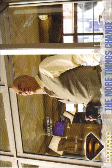 Superman Returns: The Movie (Base Set) card 45 The More Things Change