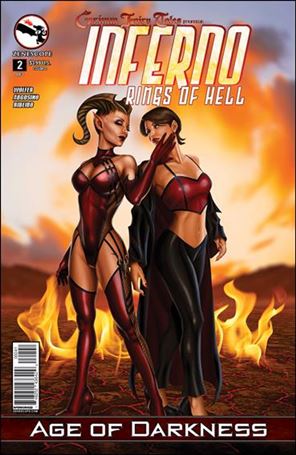 Grimm Fairy Tales Presents Inferno: Rings of Hell issue 2-D Age Velez Cover