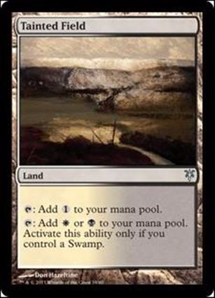Magic the Gathering: Duel Decks: Sorin vs. Tibalt (Base Set) card 34 Tainted Field