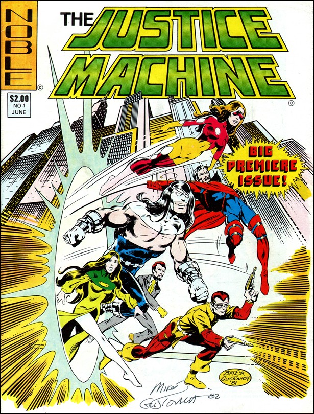Justice Machine (1981) issue 1
