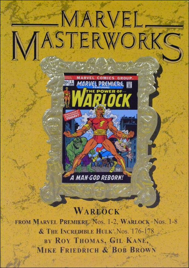 Marvel Masterworks: Warlock issue 1-B Marble Dust Jacket Vol 72 1/1475