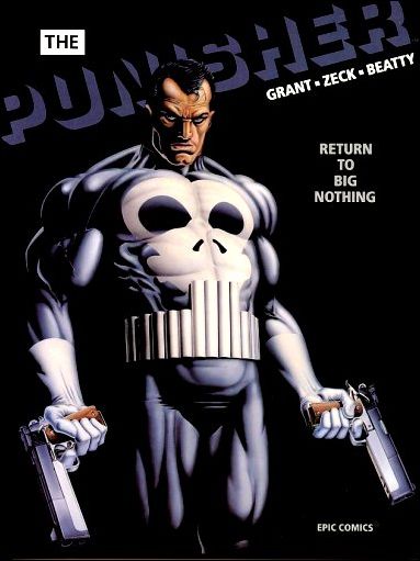 Punisher: Return to Big Nothing issue 1 Dust Jacket