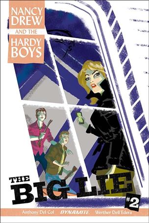 Nancy Drew and the Hardy Boys: The Big Lie issue 2-B Dave Bullock Cover