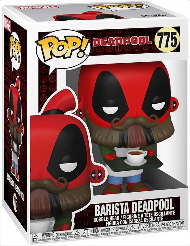 POP! Marvel figure 775 Barista Deadpool