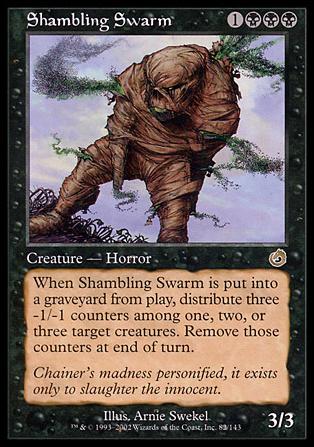 Magic the Gathering: Torment (Base Set) card 82 Shambling Swarm