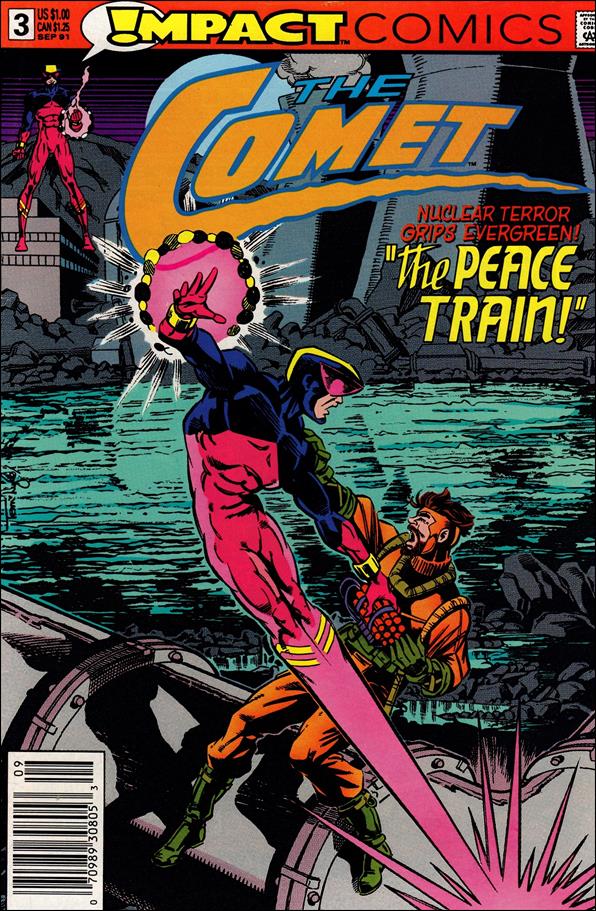 Comet 3 A, Sep 1991 Comic Book by Impact Comics