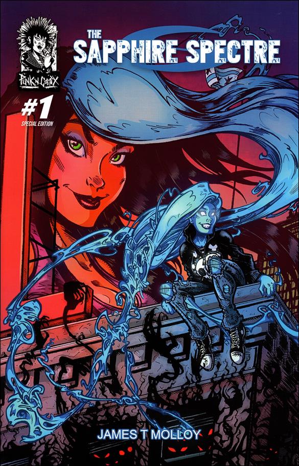 Sapphire Spectre issue 1-B James T. Molloy Special Edition Cover