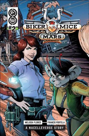 Biker Mice from Mars (2024) issue 2 Dustin Weaver Connecting Cover