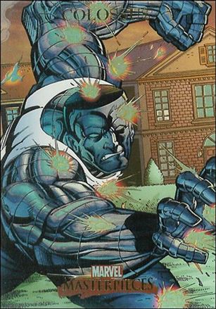 2007 Marvel Masterpieces (Parallel Foil Base Set) card 19 Colossus