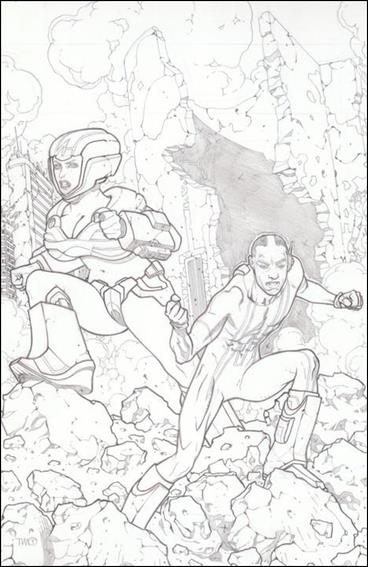 Hypernaturals issue 4-D Timothy Green II Sketch Cover