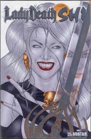 Lady Death/Shi issue 0-C Platinum Foil Cover