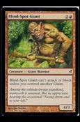 Magic the Gathering: Lorwyn (Base Set) card 153 Blind-Spot Giant