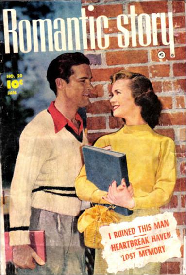 Romantic Story issue 20 Photo Cover