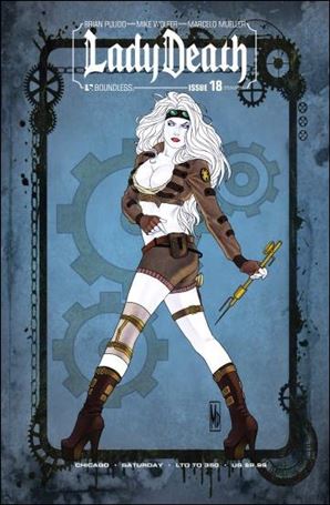 Lady Death (2010) issue 18-G Chicago Comic Con Thursday Saturday Cover 1/350