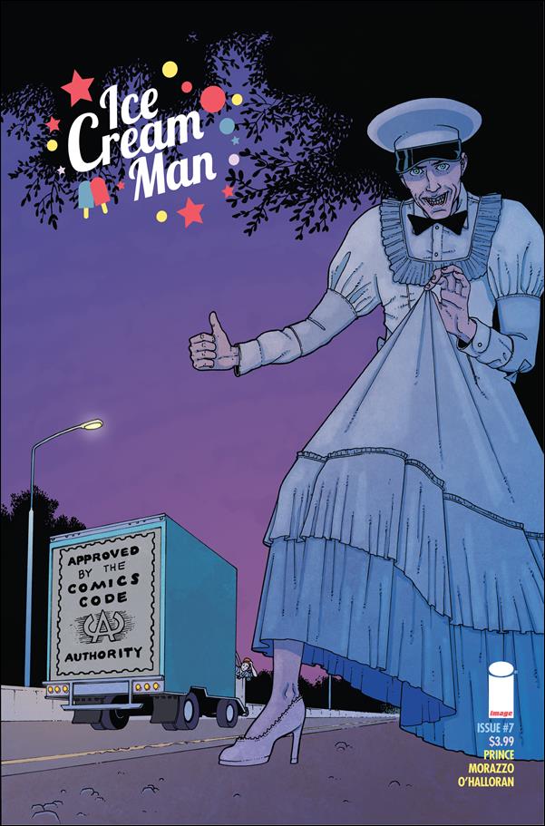 Ice Cream Man issue 7-D Martin Morazzo CBLDF "Uncensored" Cover