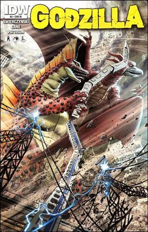 Godzilla (2012) issue 4-RI Jeff Zornow Cover