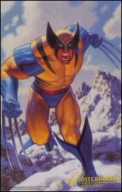 1994 Marvel Masterpieces (Masterprints Subset) card 10 Wolverine